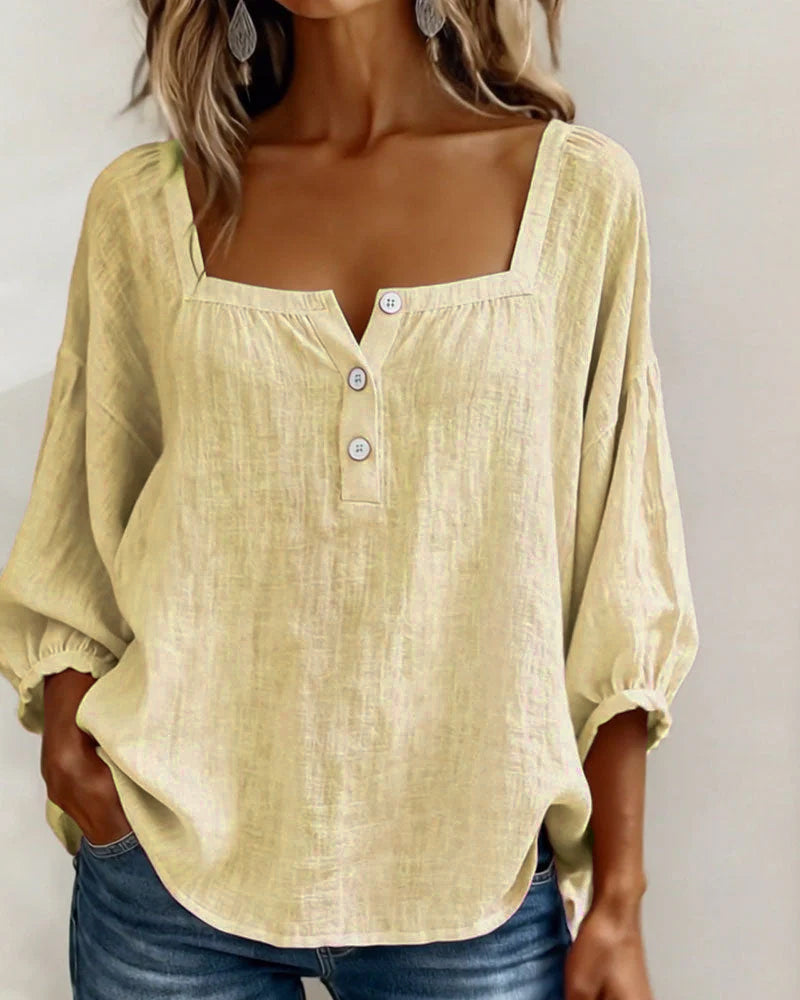 Paula | Camiseta con escote - Van Moreau Utrecht