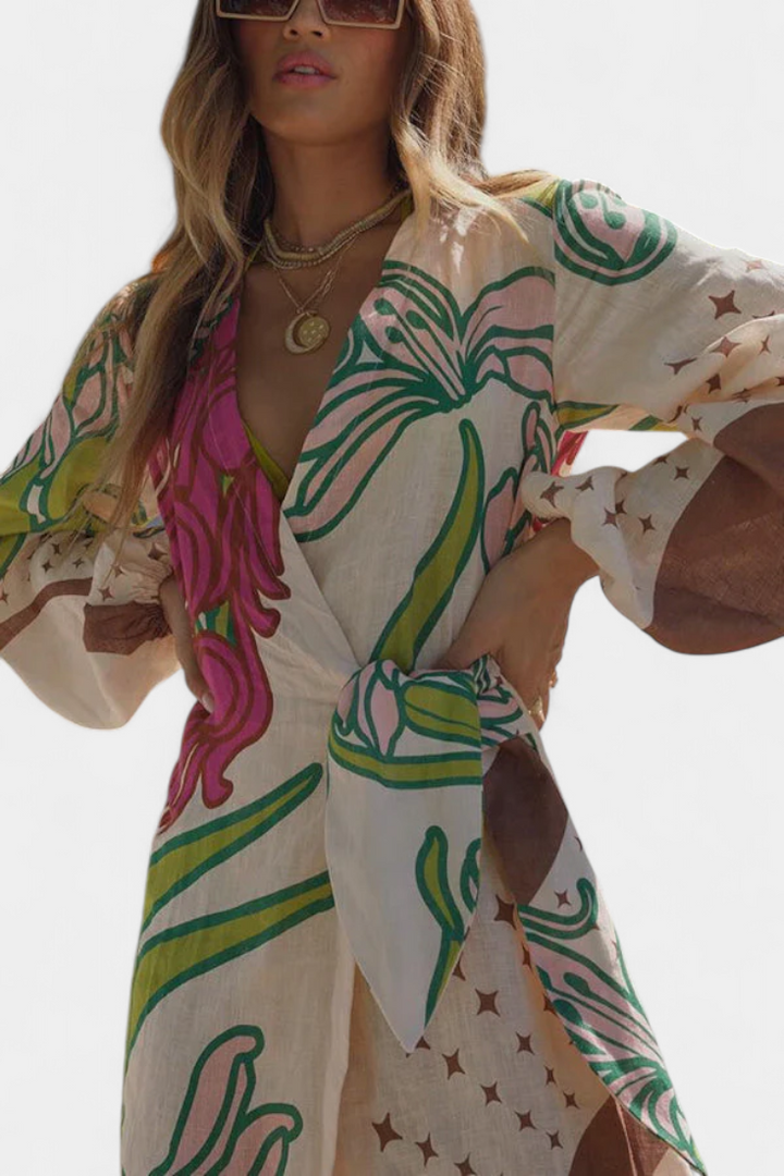 Fana | Vestido Floral - Van Moreau Utrecht