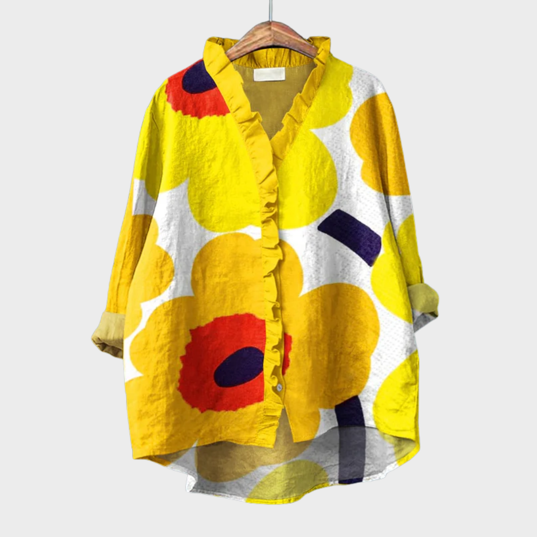 Helena | Elegante Blusa de Verano - Van Moreau Utrecht