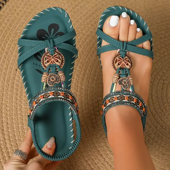 Nada | Sandales Style Ibiza Alliant Confort et Élégance - Van Moreau Utrecht