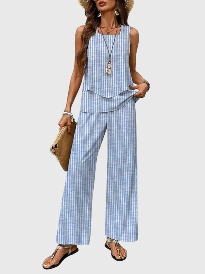 Brenda™ | Conjunto Elegante de Verano de 2 Piezas - Van Moreau Utrecht
