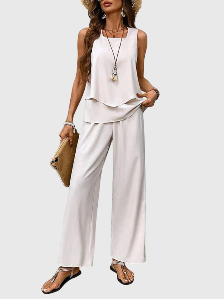 Brenda™ | Conjunto Elegante de Verano de 2 Piezas - Van Moreau Utrecht