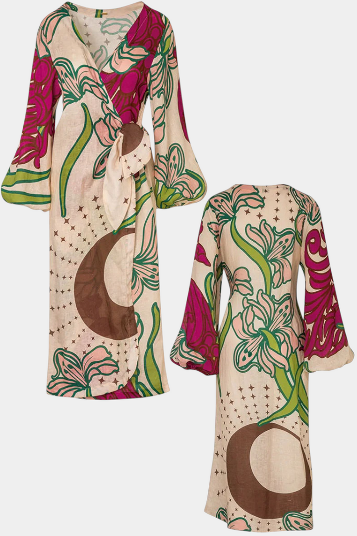 Fana | Vestido Floral - Van Moreau Utrecht