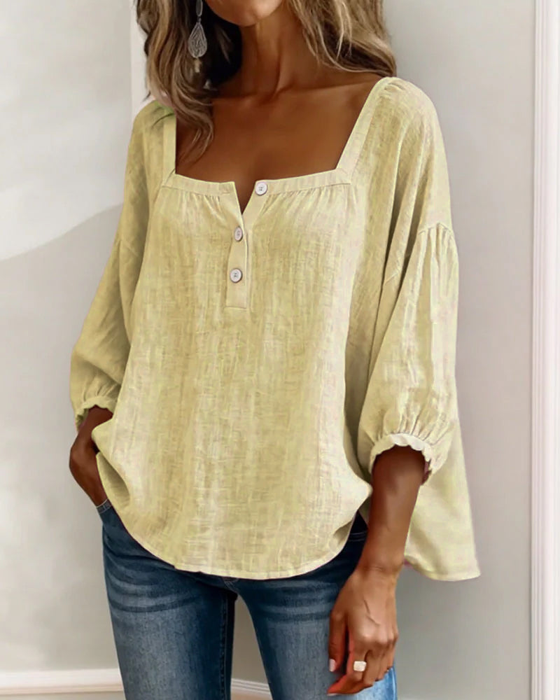 Paula | Camiseta con escote - Van Moreau Utrecht