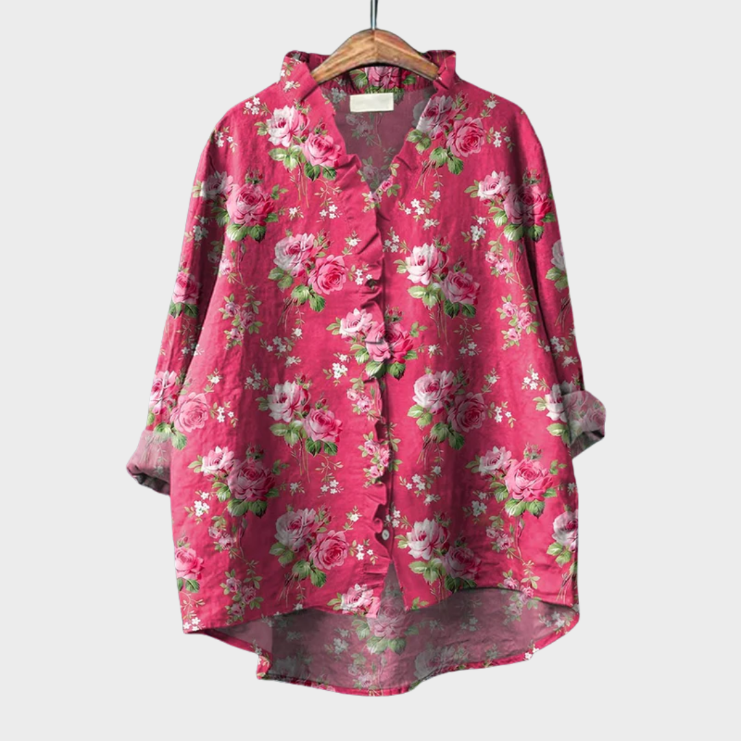 Tara | Elegante Camisa de Verano - Van Moreau Utrecht