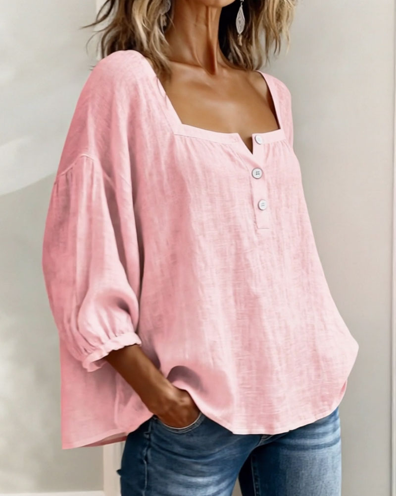 Paula | Camiseta con escote - Van Moreau Utrecht