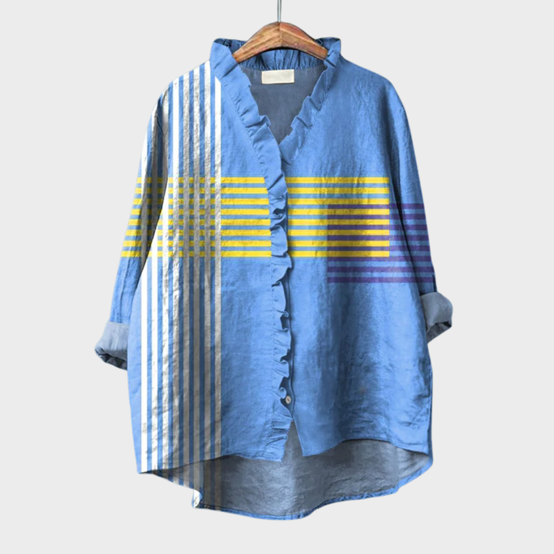 Tina | Blusa Verano Elegante - Van Moreau Utrecht