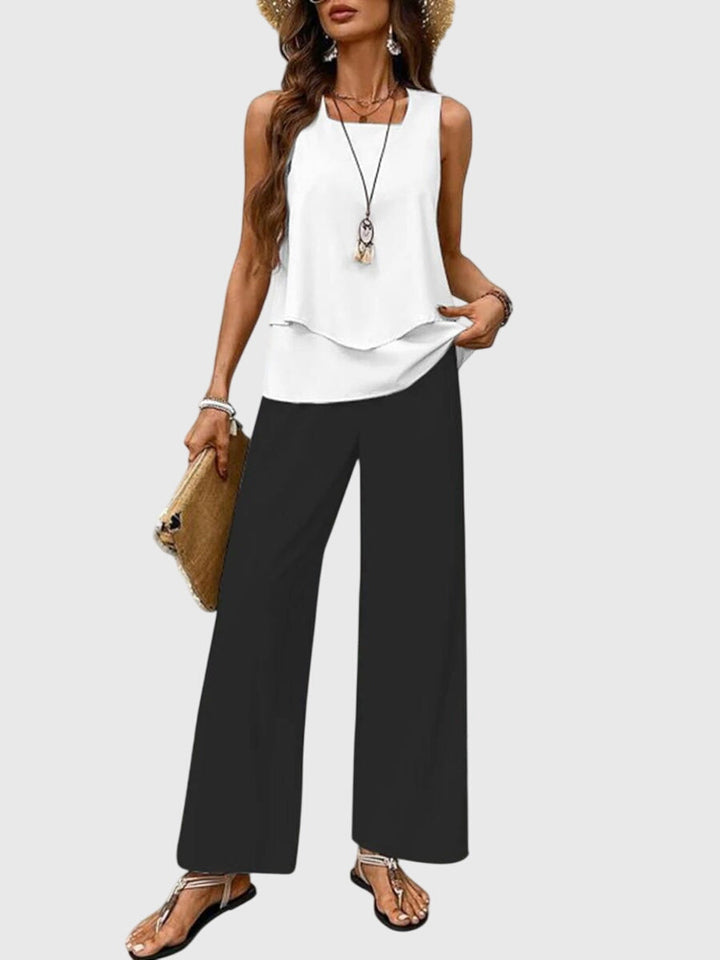 Brenda™ | Conjunto Elegante de Verano de 2 Piezas - Van Moreau Utrecht
