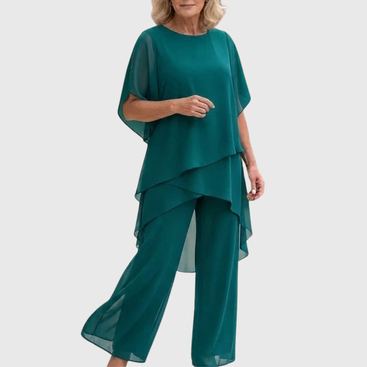 ELENA – CONJUNTO ELEGANTE DE DOS PIEZAS - Van Moreau Utrecht
