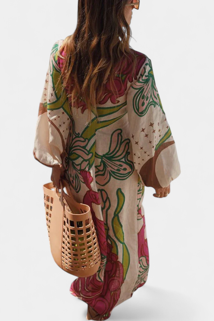 Fana | Vestido Floral - Van Moreau Utrecht