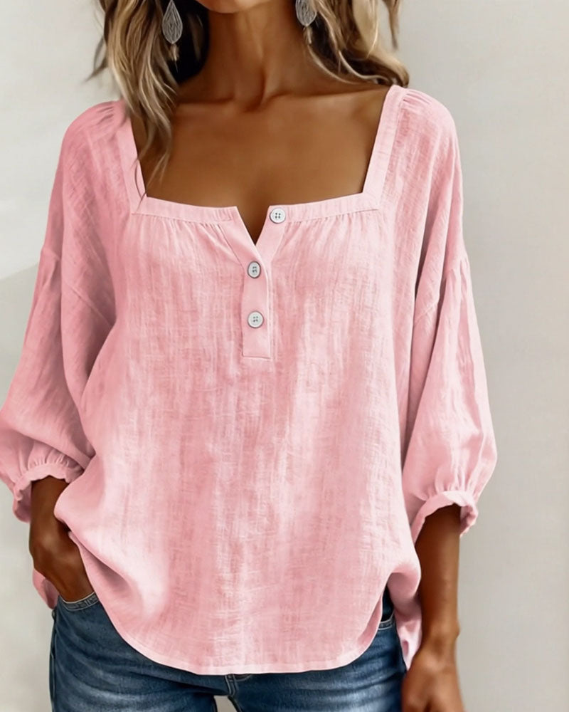 Paula | Camiseta con escote - Van Moreau Utrecht