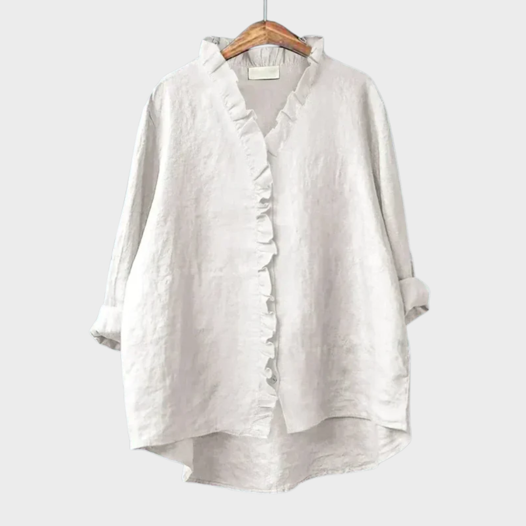 Eline | Elegante Blusa de Verano - Van Moreau Utrecht