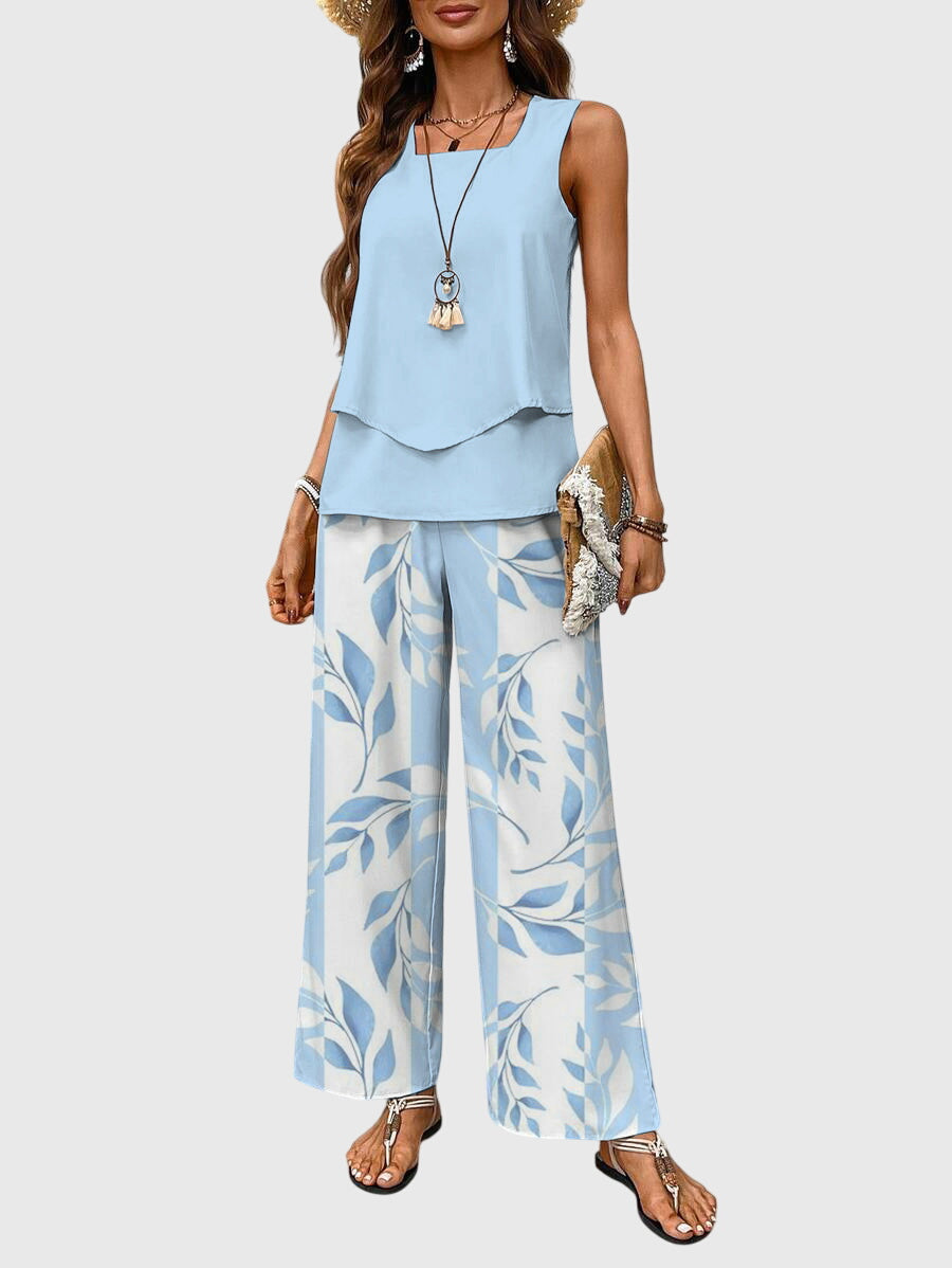 Brenda™ | Conjunto Elegante de Verano de 2 Piezas - Van Moreau Utrecht