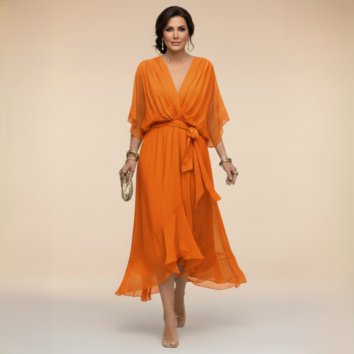 CAMILA – VESTIDO ELEGANTE CRUZADO - Van Moreau Utrecht