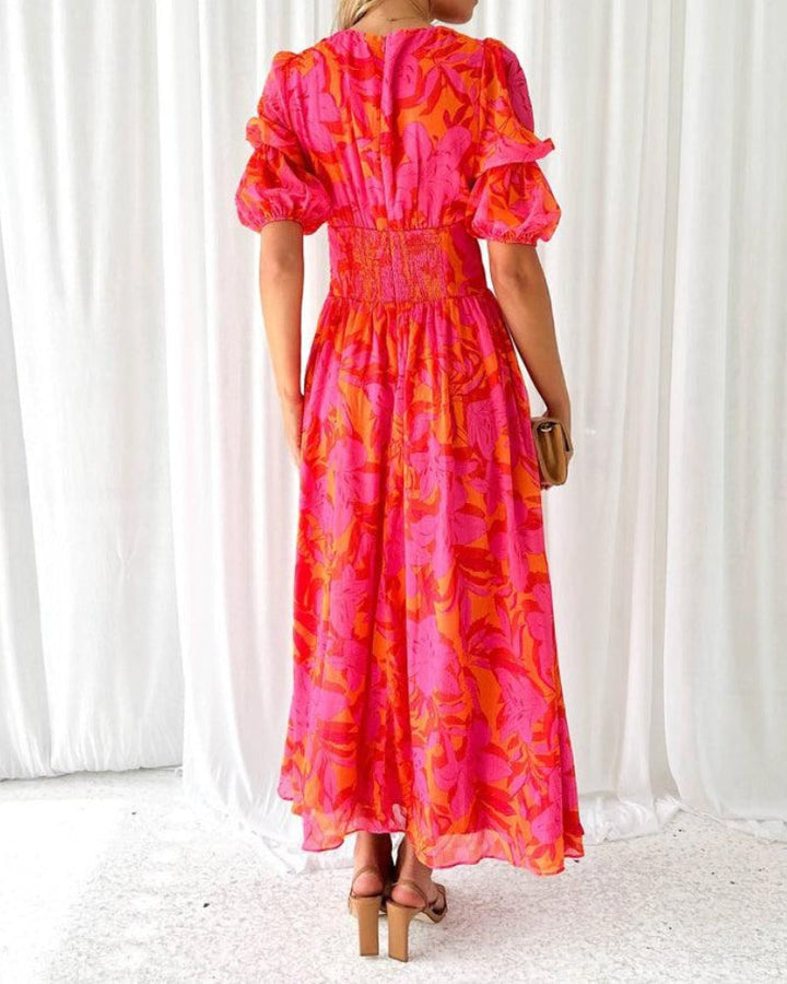 SOFÍA – VESTIDO ELEGANTE ESTAMPADO - Van Moreau Utrecht