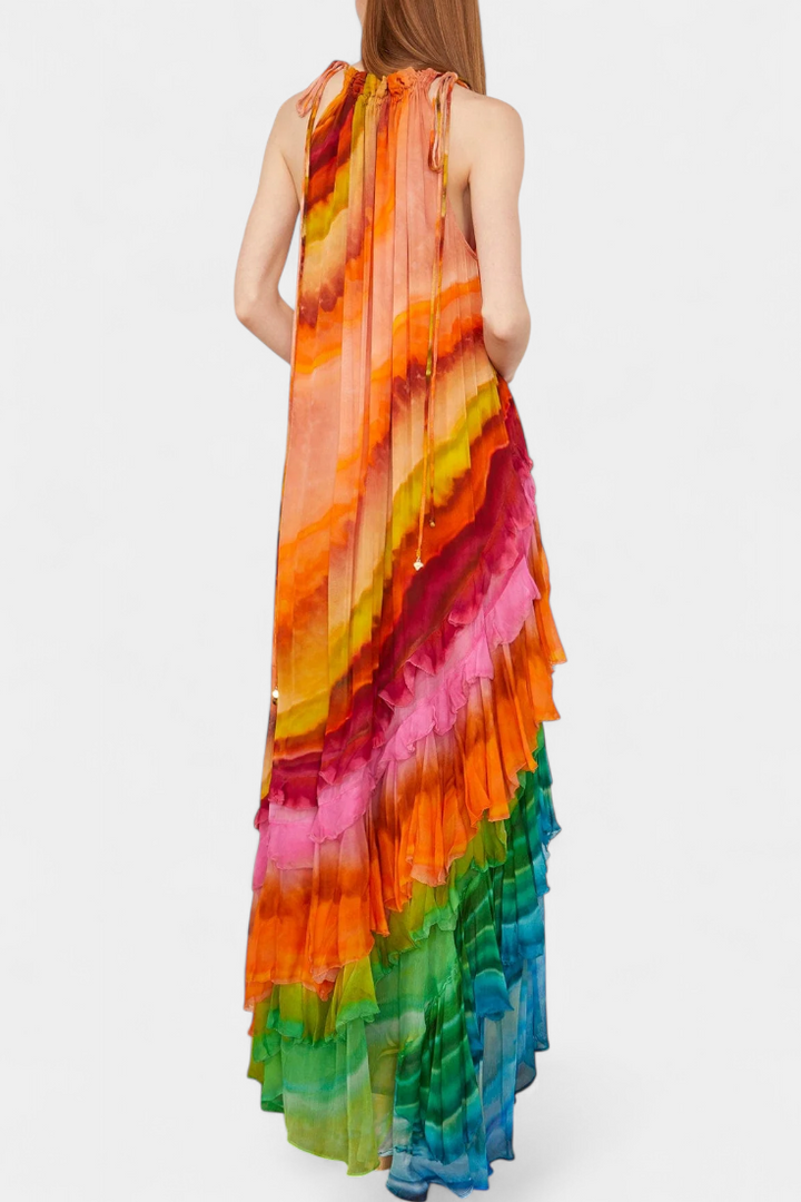 Tori | Vestido multicolor - Van Moreau Utrecht