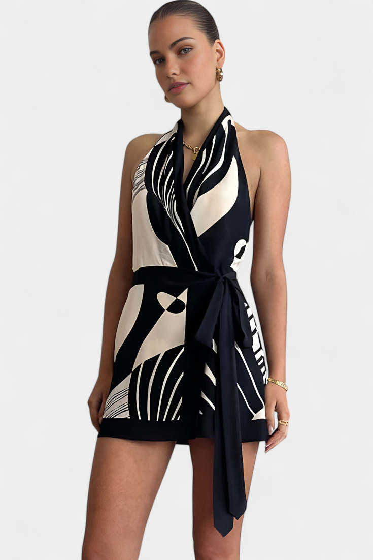 Fae | Mini Halter Dress - Van Moreau Utrecht