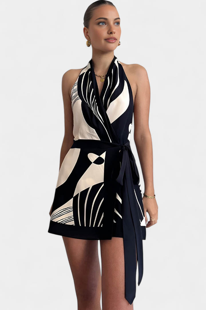 Fae | Mini Halter Dress - Van Moreau Utrecht