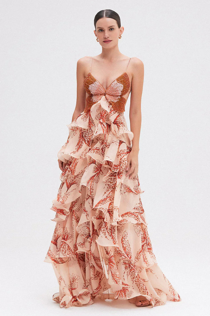 Nala Vestido con Volantes - Van Moreau Utrecht