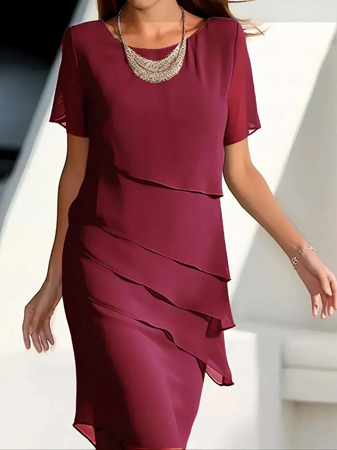 MARTA – VESTIDO ELEGANTE CLÁSICO - Van Moreau Utrecht