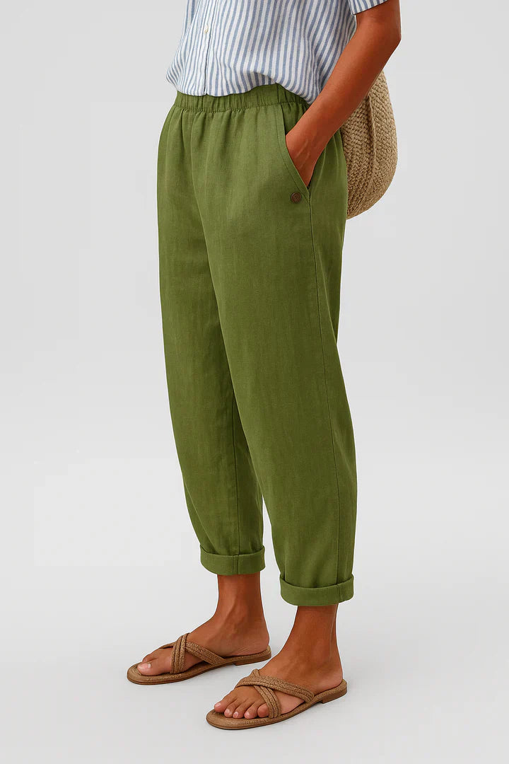 Laia | Pantalones Vaporosos - Van Moreau Utrecht