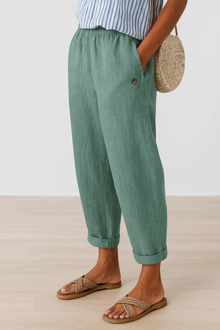 Laia | Pantalones Vaporosos - Van Moreau Utrecht