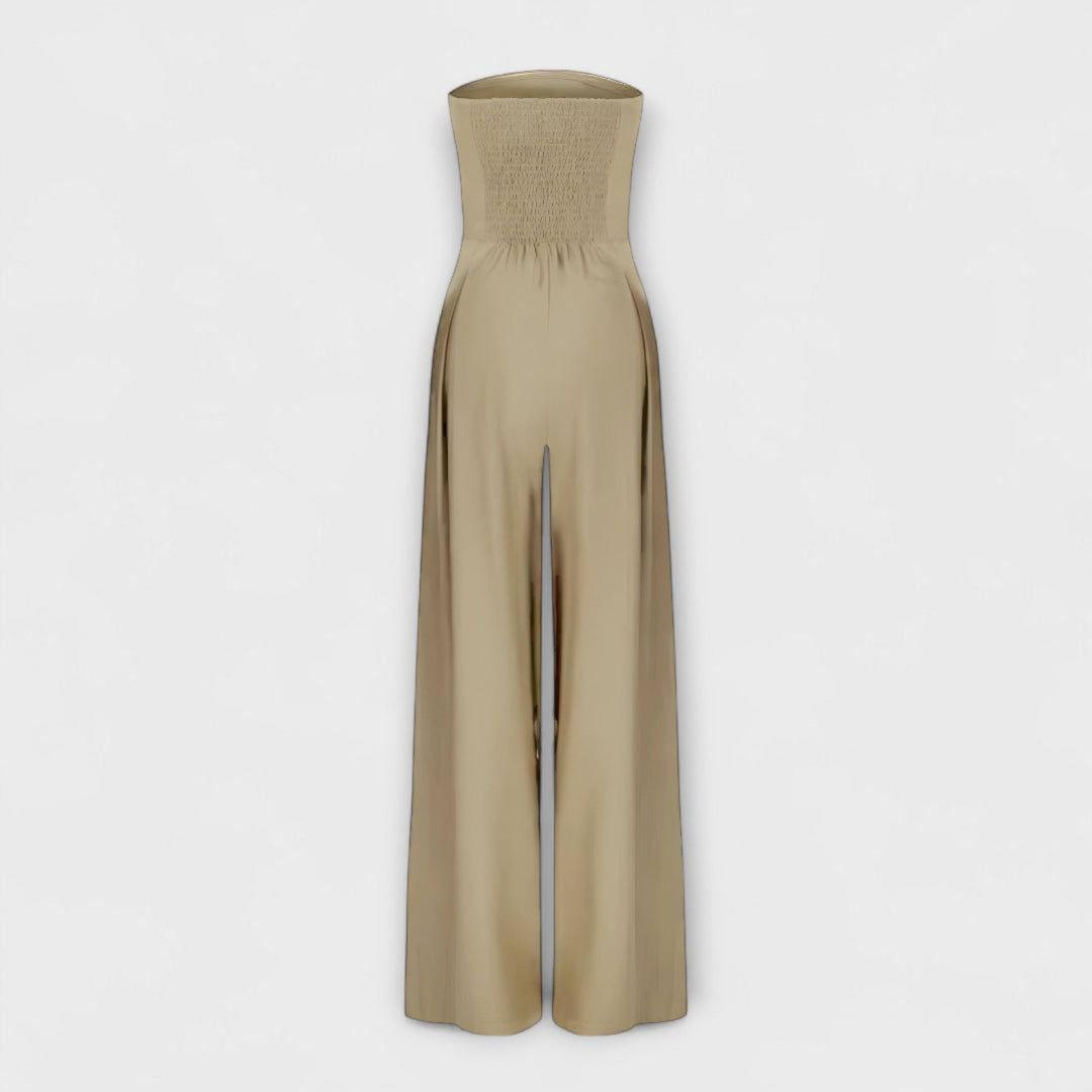 Kiora™ | Elegant strapless jumpsuit - Van Moreau Utrecht
