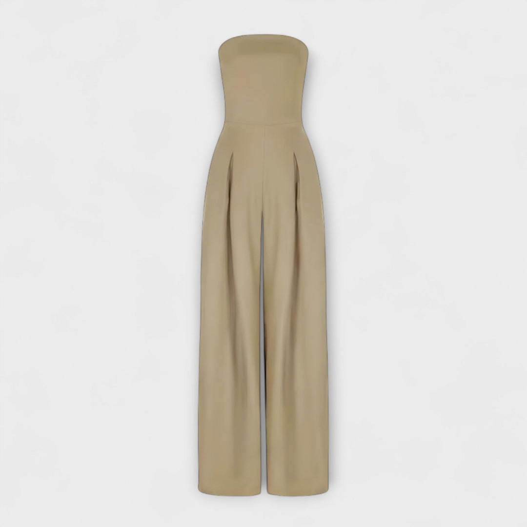 Kiora™ | Elegant strapless jumpsuit - Van Moreau Utrecht
