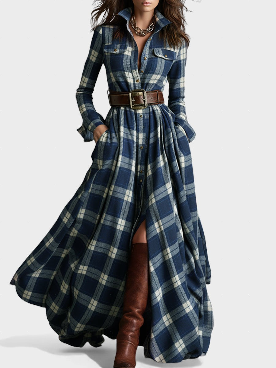 Elena | Camisa Vestido Clásico Elegante - Van Moreau Utrecht