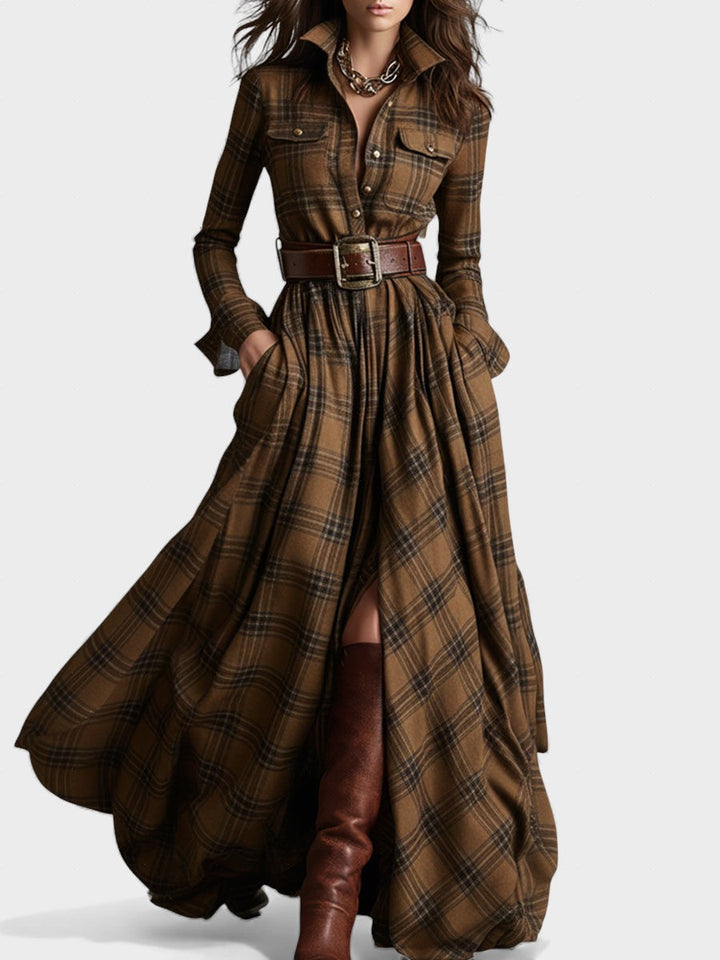 Elena | Camisa Vestido Clásico Elegante - Van Moreau Utrecht