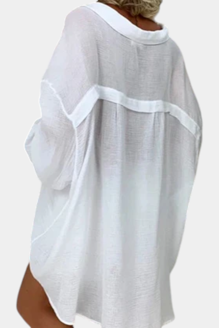 Melis Camisa Oversized - Van Moreau Utrecht