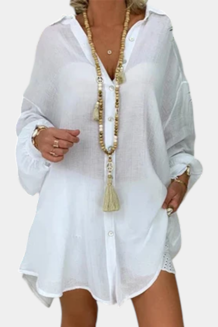 Melis Camisa Oversized - Van Moreau Utrecht