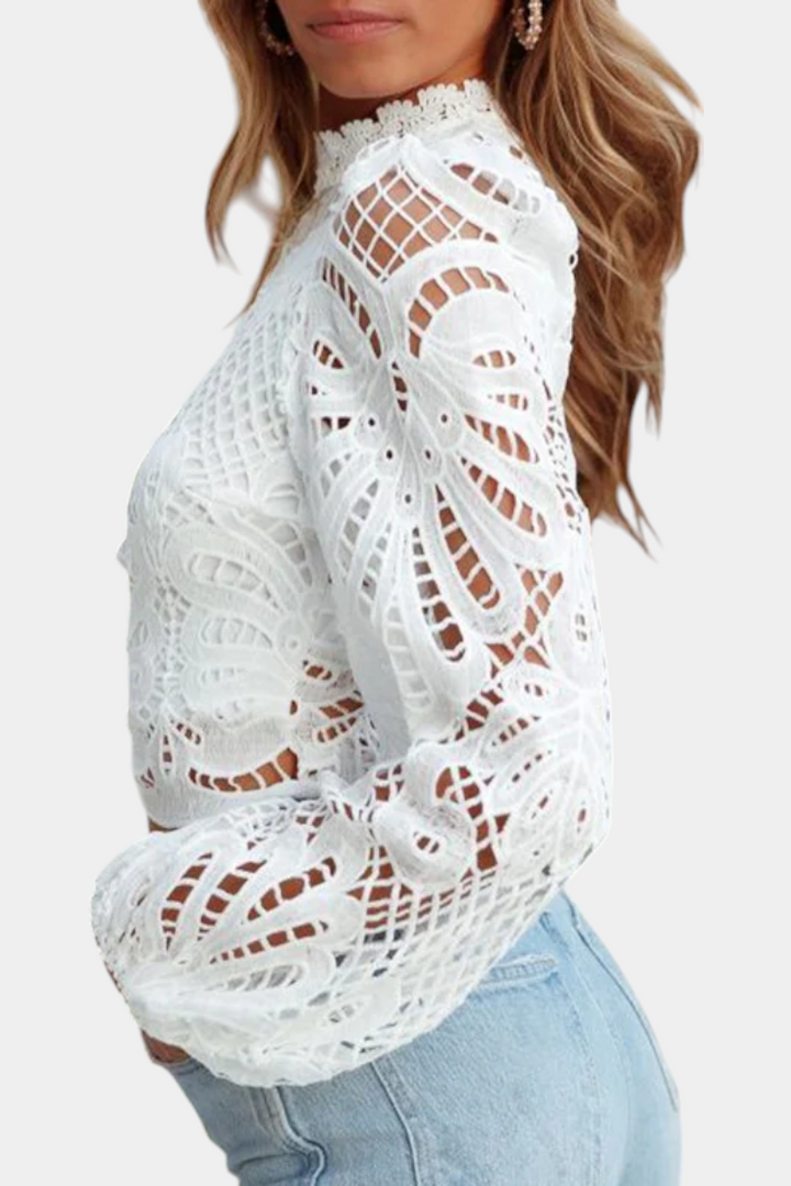 Blusa de Encaje Solsticea - Van Moreau Utrecht