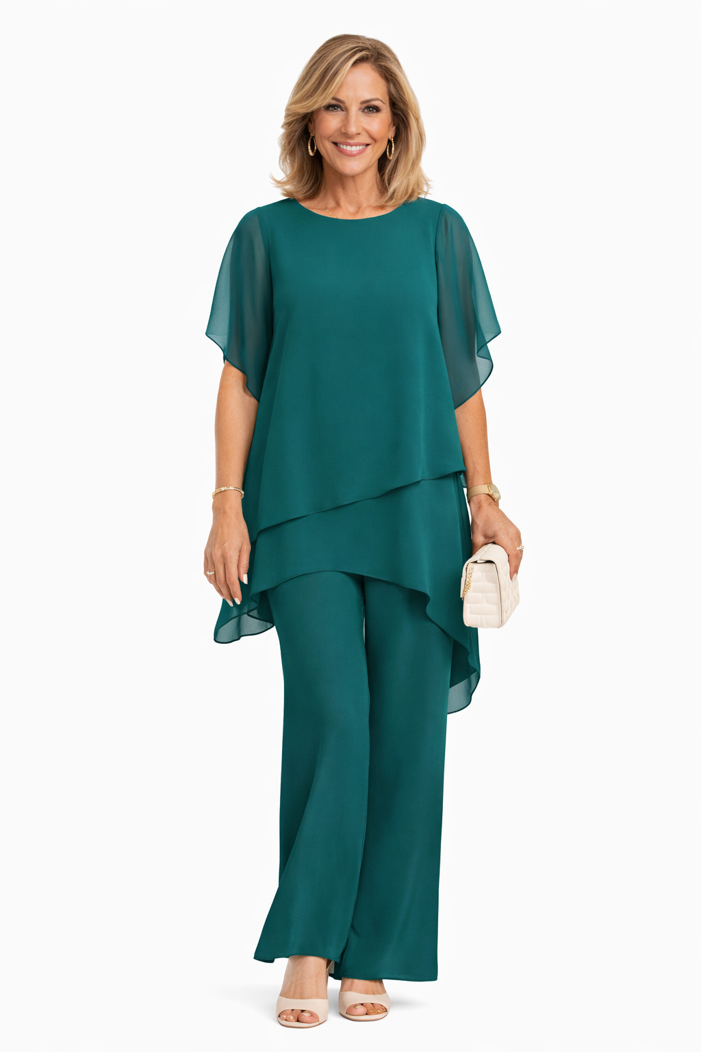 Carmen | Conjunto Elegante Fluido - Van Moreau Utrecht