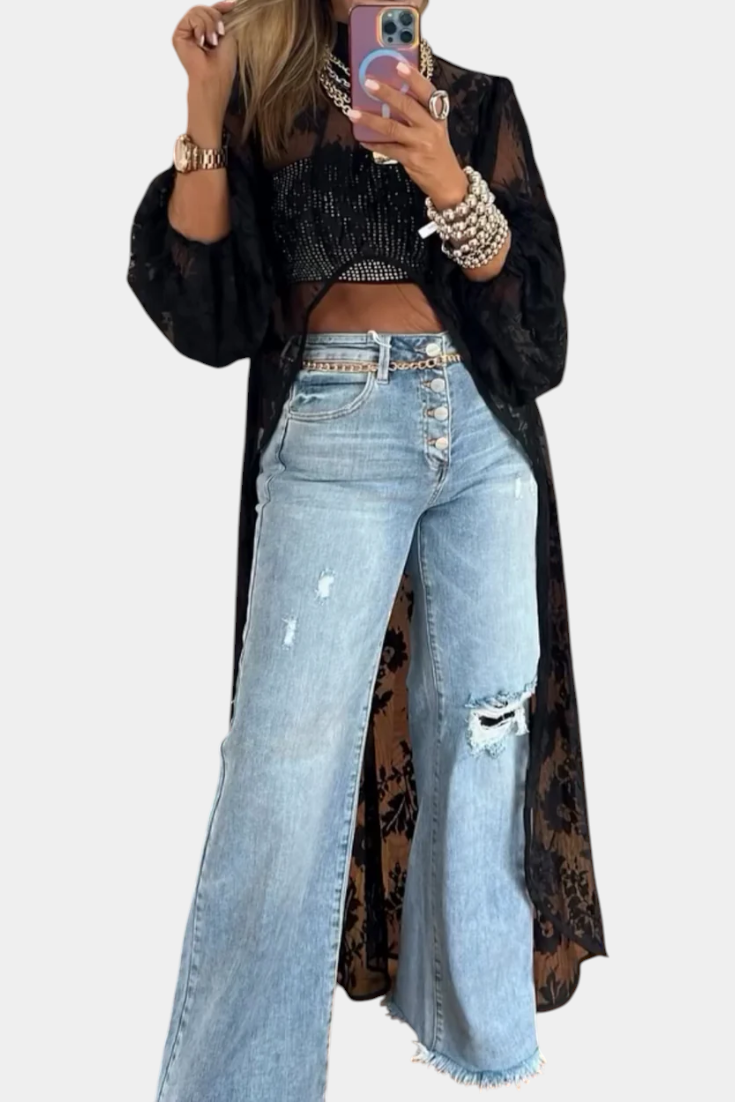 Top Maxi de Encaje Nyxelle - Van Moreau Utrecht