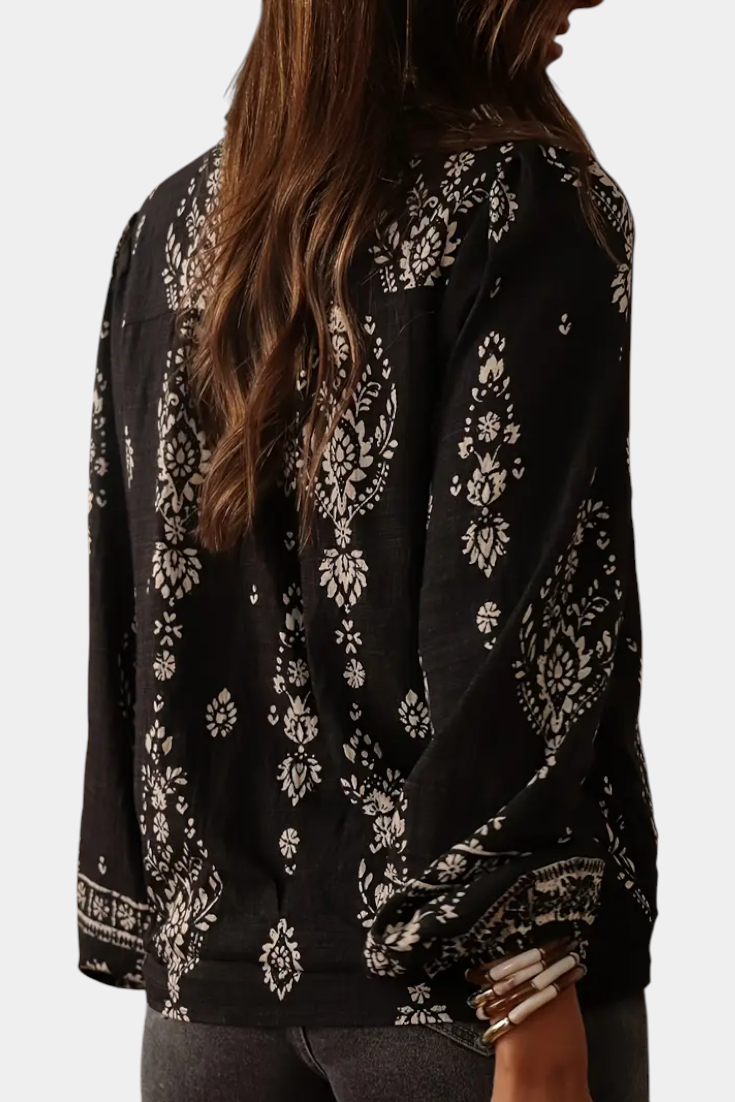 Blusa Wild Sage - Van Moreau Utrecht