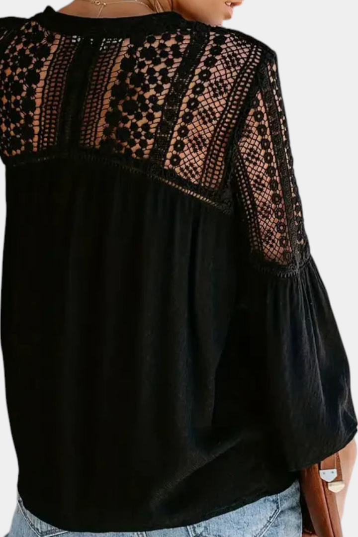Blusa de Encaje Sunwoven - Van Moreau Utrecht