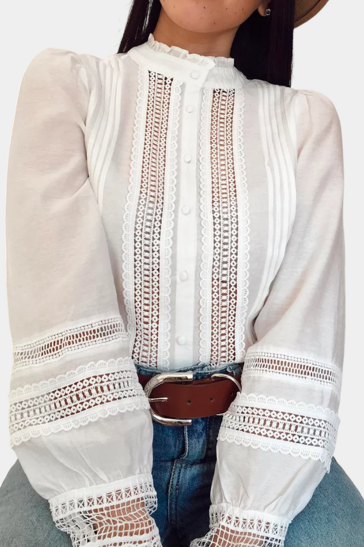 Blusa de Encaje Vicenza - Van Moreau Utrecht