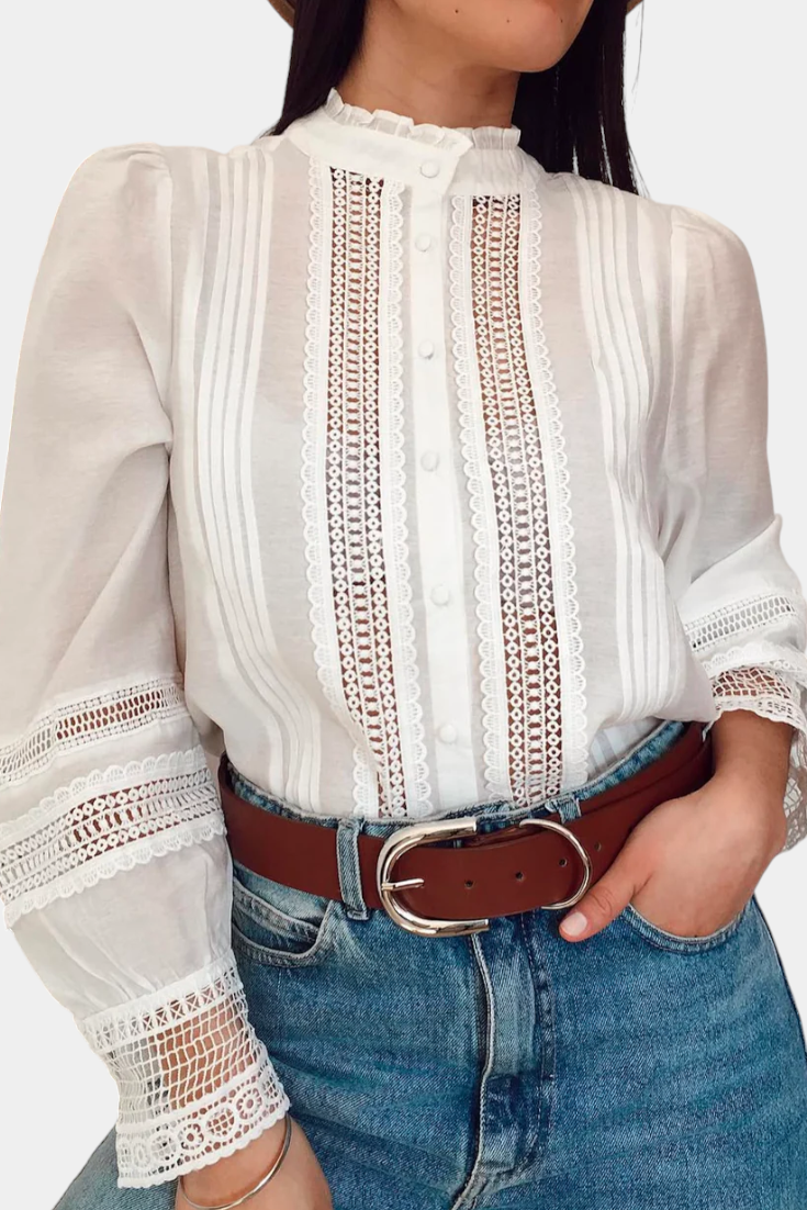 Blusa de Encaje Vicenza - Van Moreau Utrecht