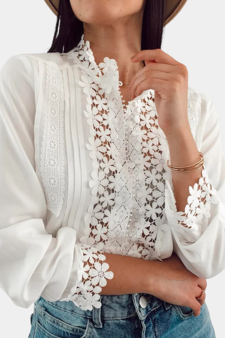Blusa de Encaje Elvira - Van Moreau Utrecht