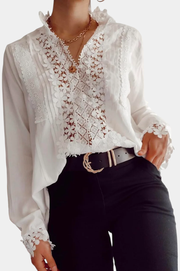 Blusa de Encaje Elvira - Van Moreau Utrecht