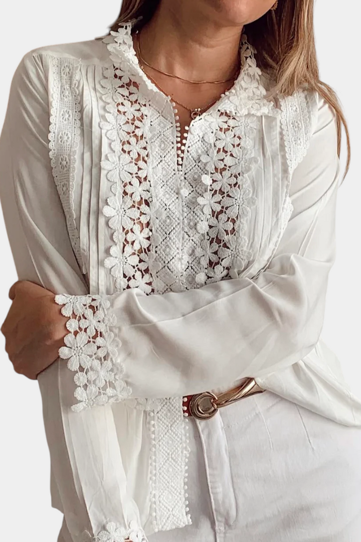 Blusa de Encaje Elvira - Van Moreau Utrecht