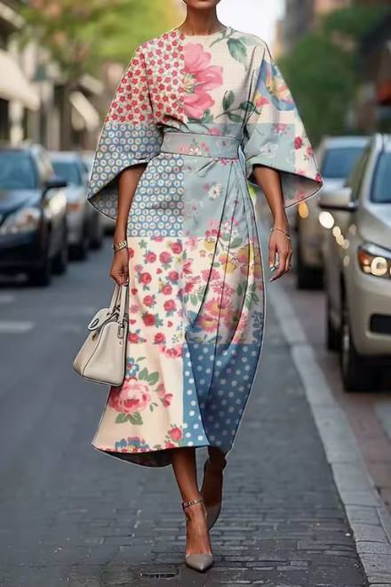 LUCÍA – VESTIDO ELEGANTE FLORAL - Van Moreau Utrecht