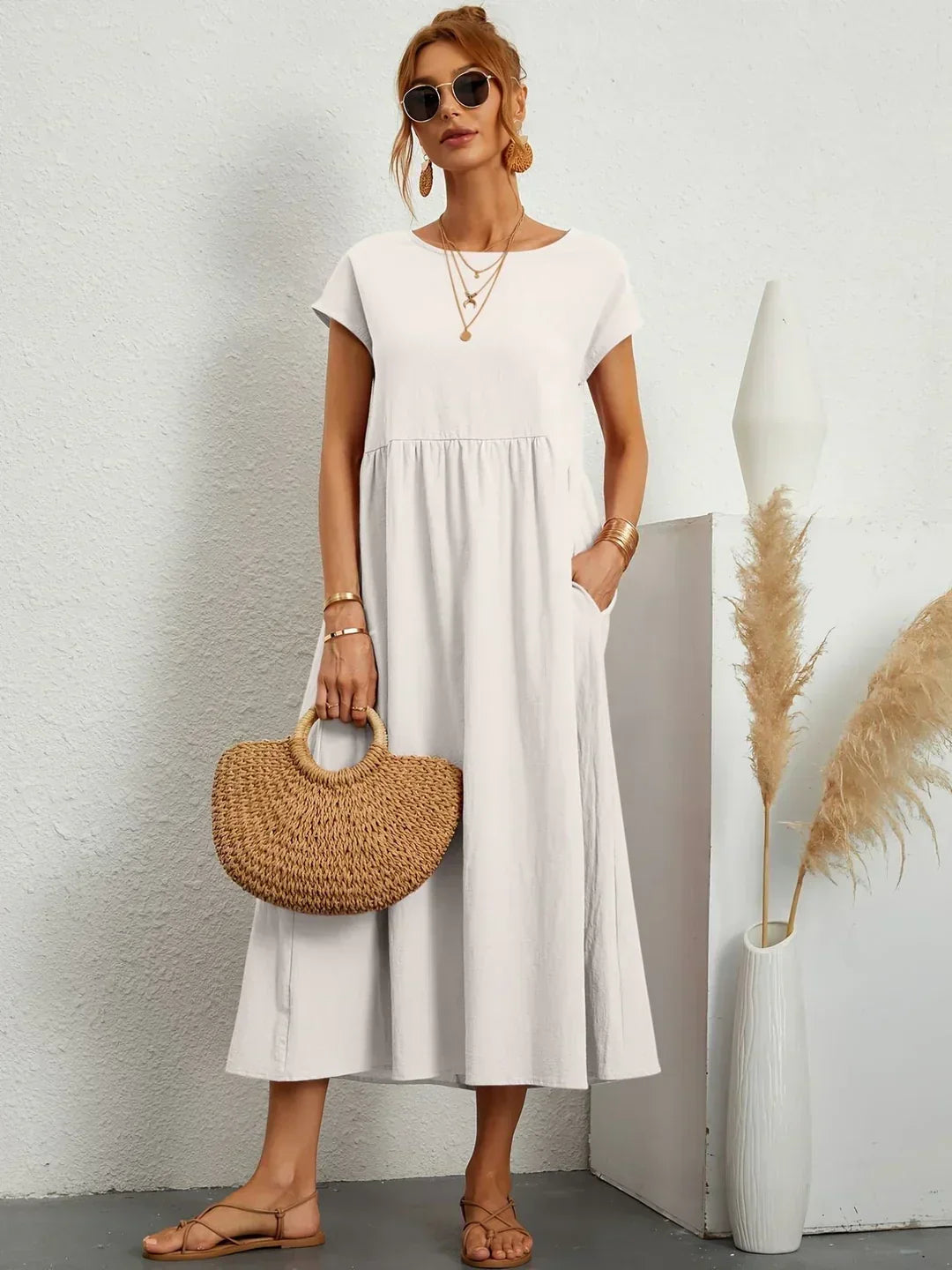 LUCÍA – VESTIDO ELEGANTE RELAJADO - Van Moreau Utrecht
