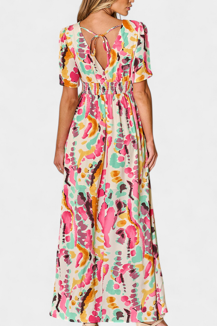Yuki | Vestido Tie-Dye V - Van Moreau Utrecht