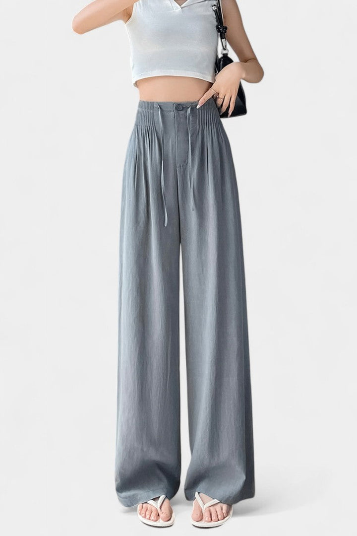 Ilyana | Pantalones de Cintura Alta y Pierna Ancha - Van Moreau Utrecht