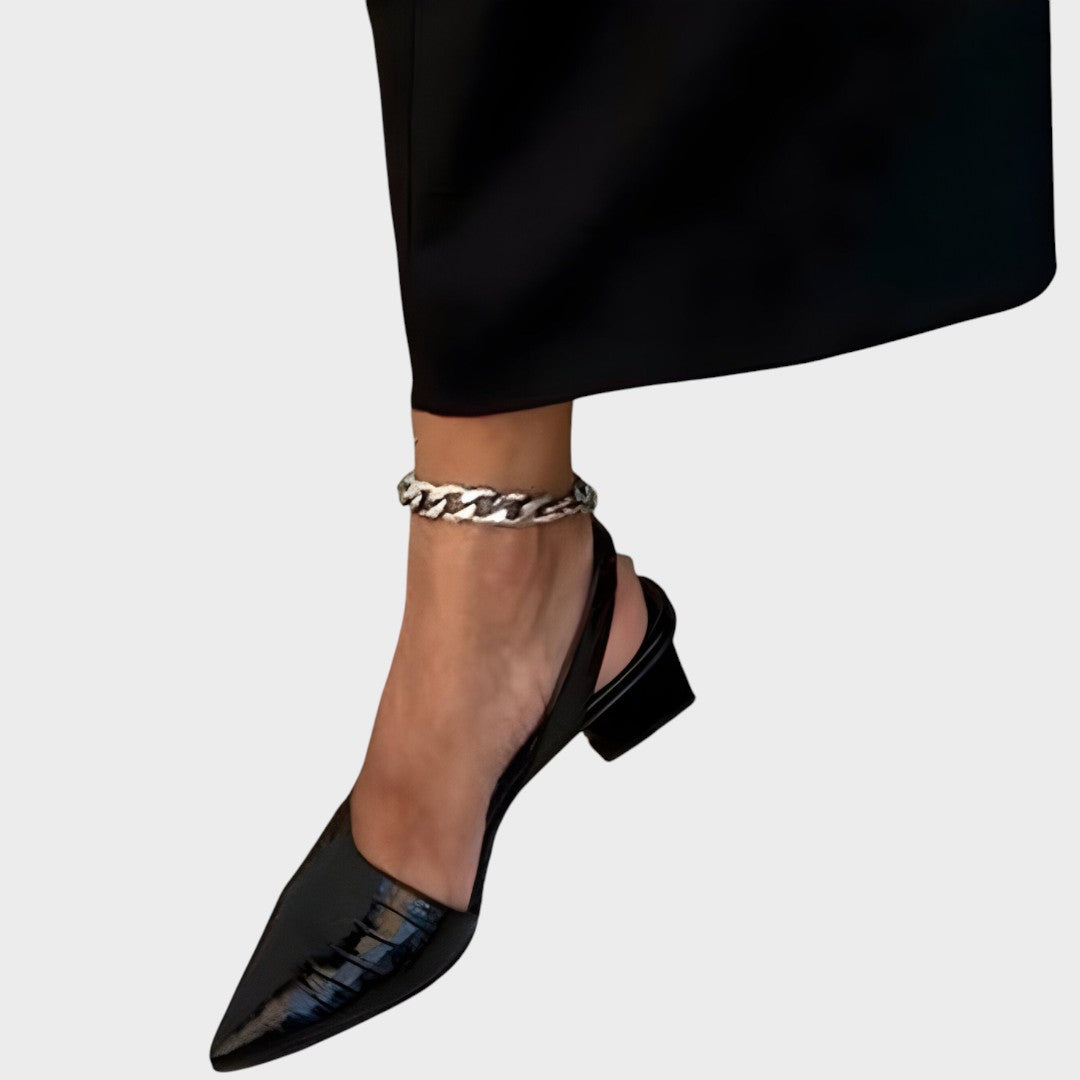 Mirela | Tacones de Piel - Van Moreau Utrecht