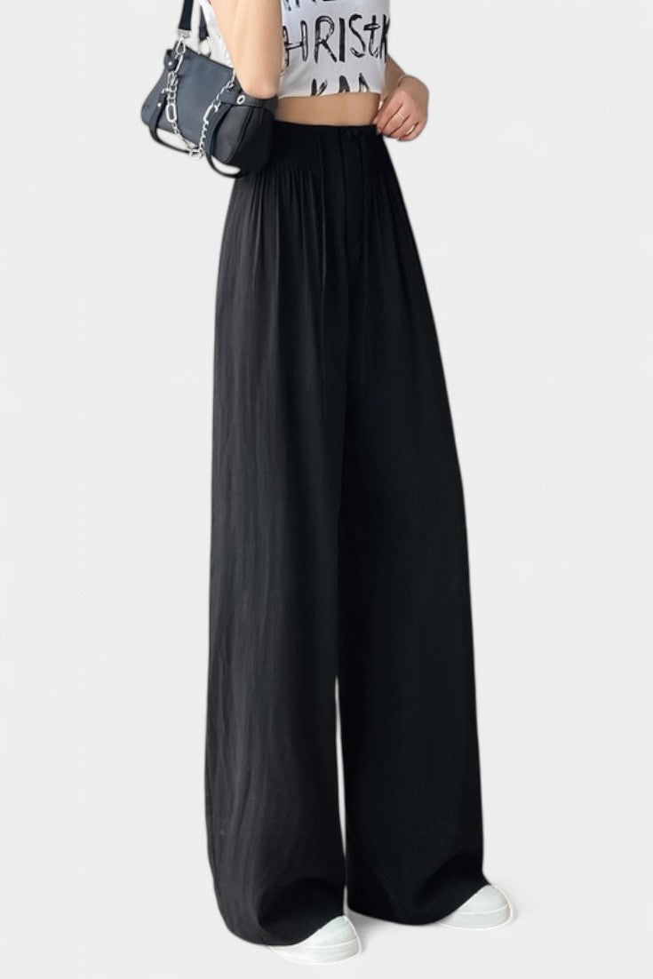 Ilyana | Pantalones de Cintura Alta y Pierna Ancha - Van Moreau Utrecht