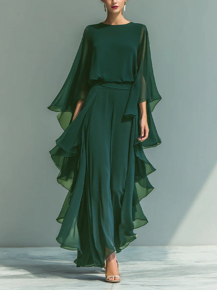 Aurelia | Mono de Noche Elegante y Fluido - Van Moreau Utrecht