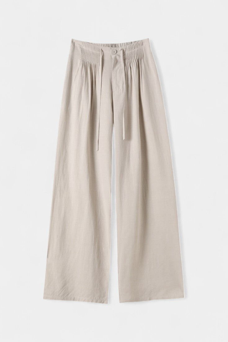 Ilyana | Pantalones de Cintura Alta y Pierna Ancha - Van Moreau Utrecht